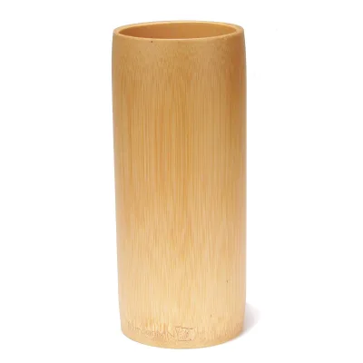 Natural Bamboo Wood Vase Holder Flower Pot Decorative Bouquets Brush Holder Multi-Functional Storage Rack Toothbrush Holder