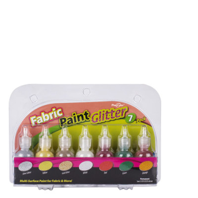 3D Paint Glitter Dimensional Fabric Paint Pernaument Fabric Paint