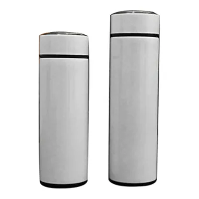 Double wall vacuum thermal sublimation flask travel mug