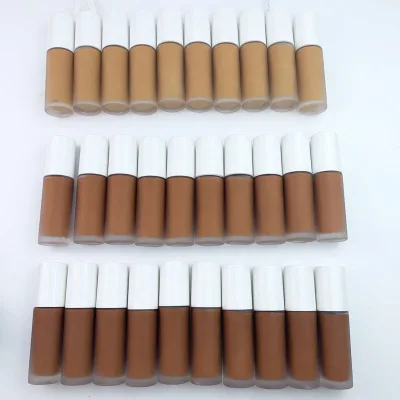 Vegan Long Lasting Liquid Foundation Professional Full Coverage Waterproof Bb Cream Makeup Foundation Face Natural Organic