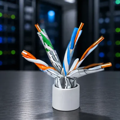 Factory Price Cat6 UTP PVC Network Cable 24AWG 4Pair Solid Copper 100m/305M Box Gigabit LAN for Building Cabling Project