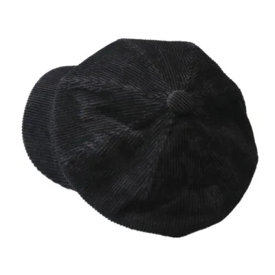 Unisex Cotton Corduroy 8 Panel Character Style Fashion Conductors Cap for Sports & Fishing