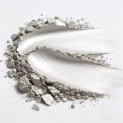 Pearlescent Silver 134 Mica-Based Titanium Dioxide Coated Effect Pigment Satin Silvery Luster for Coating Ink Plastic
