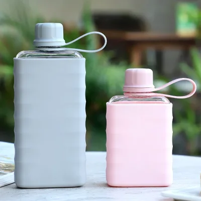 Tritan Portable 240ml/400ml BPA-Free Plastic Water Bottle Camping Design