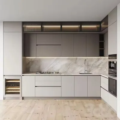 CBMmart Modern Extendable Cabinet Organizer for Kitchen Drawer Slider Track Removable Cabinet Drawers Storage Rack