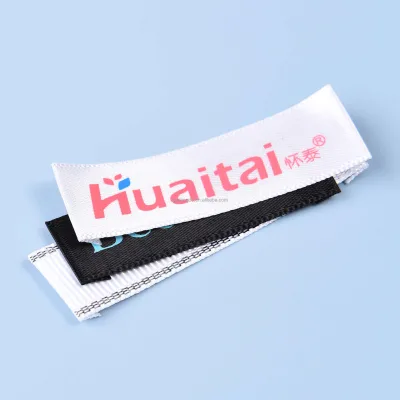 Factory Outlet Customised Label Printing Luxury Label Printing Digital Print Woven Label
