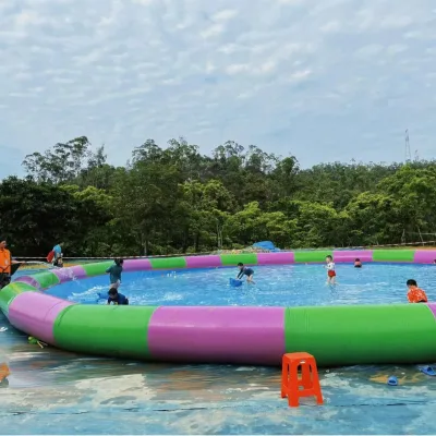 Commercial Wholesale Custom Portable Adult Water Swimming Pool Large Inflatable Pool for Zorb