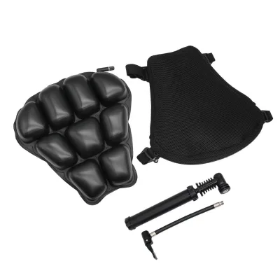 Comfortable Motorcycle 3D Air Inflation Seat Cushions for Yamaha Suzuki Kawasaki