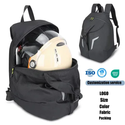 OEM Factory Custom Motorbike Helmet Bag Luggage Storage Motorcycle Backpack