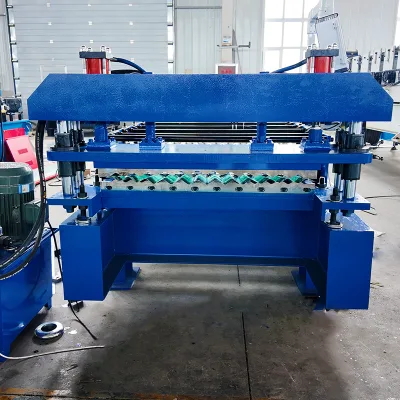 Source Factory Supports Customization Fully Automatic High-Configuration Single Layer Corrugated Roof Roll Forming Machine Gear