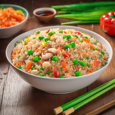 Chinese 100% Plant-Based Konjac Dry Rice Halal Certified Top Seller in 10kgs Package