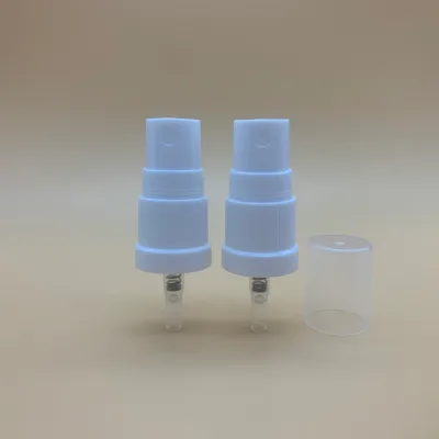 Quick Supply 18/410 Black or White Ribbed Customized Color Fine Mist Micro Sprayer Round Cap Fine Mist Sprayer Wholesale