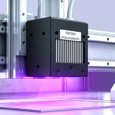 Industrial UV LED Lamp for UV Adhesive Curing, Compatible Epson XP600, Ricoh G5/G6, Toshiba Flat UV Print Equipment