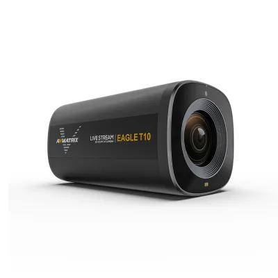 AVMATRIX Autofocus 10X Zoom 1080p Live Stream Camera with External Microphone