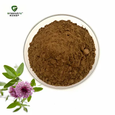 Red Clover Extract Trifolium Pratense 8% Biochanin a Natural Flavonoid Powder for Dietary Supplement Capsule Use
