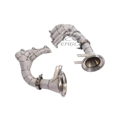 High-Performance Heat-Insulated Manifold K01 for Porsche 911 992 GT3 40L Exhaust System Made in China