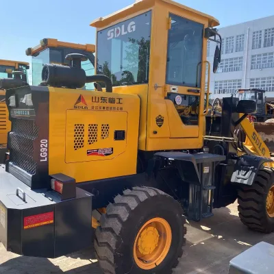 Good Condition LG920 Front Wheel Loader Used in the Loaders Hydraulic 16 Tons Shandong Lingong LG920 Wheel Loader