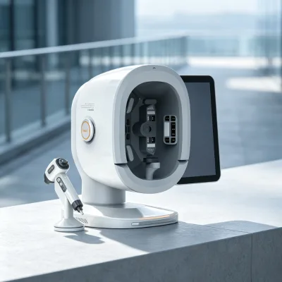 New K33 Panoramic Capture Skin Analyzer Baumann 16 Skin Type Classification Facial Testing Machine
