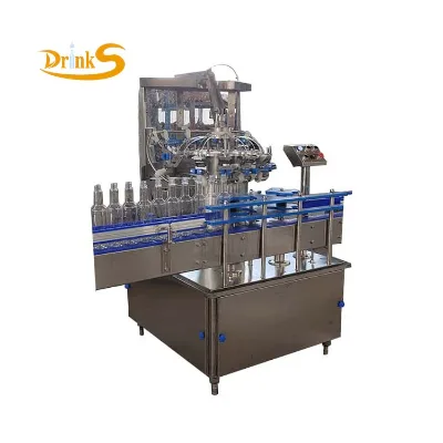 12 Heads Rotary Rinsing Automatic PET Glass Bottle Air Cleaning Machine