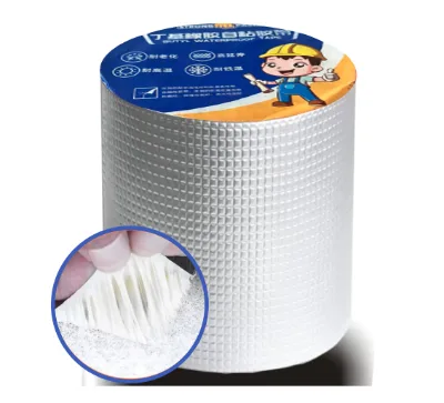 1Mmx25Mmx30M Customized Adhesive Leakage Repair Mending Tape Aluminium Foil Rubber Tape Waterproof Butyl Tape