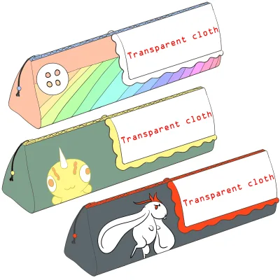 New Peluches Personalizado Cute Creative Lovely Pen Bag for Kids Gift School Supplies Cartoon Kawaii Plush Pencil Case