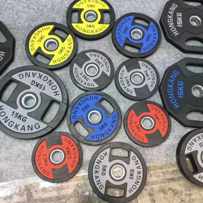 Hot Sale Black Painting Weight Plates Big Hole Solid Cast Iron Barbell Weight Plates