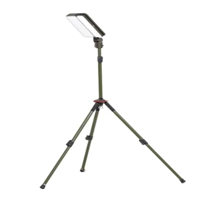 Wild Land Portable Emergency Solar Light USB Rechargeable Waterproof LED Camping Flashlight & Power Bank for Tour & Camping