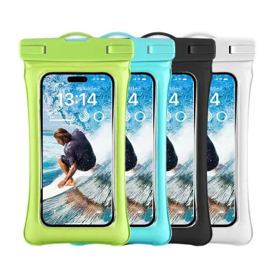 Wholesale Waterproof Mobile Phone Bag Transparent Protective Waterproof Mobile Phone Pouch Dry Bag Pouch