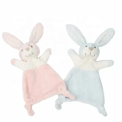 New Design Rabbit Toy Cartoon Baby Comforter Bunny for Babies