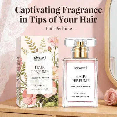 Herbal Hair Care Perfume Spray with Anti-Frizz & Hair Styling Features Concentrated Formula Lent Fragrance