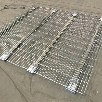 Flared Channel Galvanized Easily Installed Warehouse Storage Durable Racking Mesh Decks