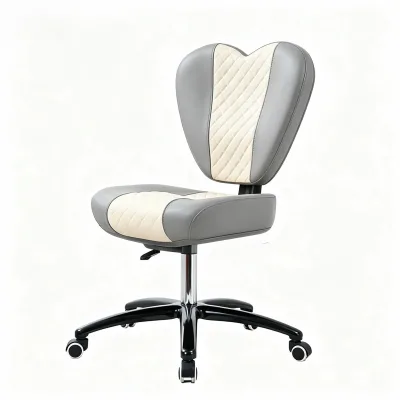 Canboth Adjustable Wheels Technician Chair for Nail Salon