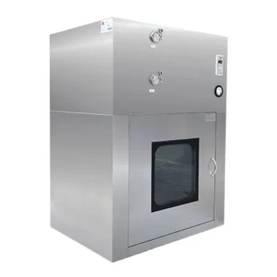High Quality Clean Room Pass Box Transfer Dynamic Uv Pass Box for Laboratory Hospital