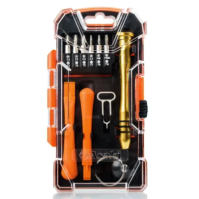 Asaki 17pcs Smart Mobile Phone Repair Tool Kit for Repair Tool
