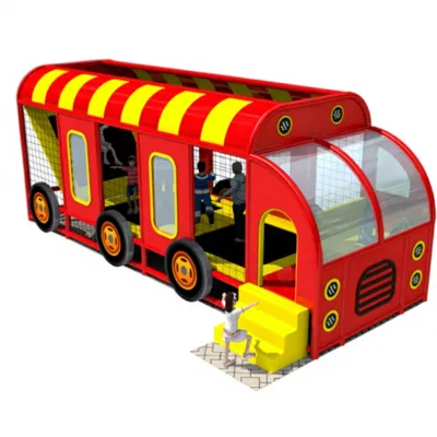 Indoor Playground Interactive Soft Play Ball Trampoline Area Big Slide for Kids Trampoline Park for Fitness and Body Building