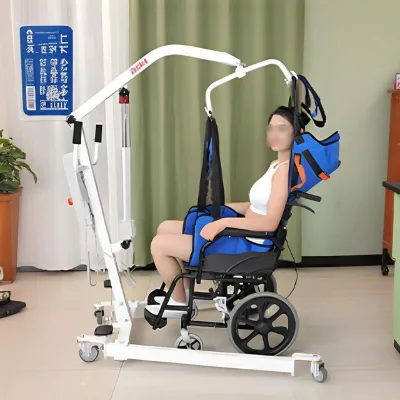 High Quality Electric Patient Transfer Lift for Elderly Disabled Adults Home Medical Ceiling Hoist Hanging Strap 150kg Capacity