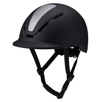 Professional Adult Equestrian Half Helmet PC Shell EPS Foam Monoblock Molded 8 Vents Detachable Liner LIghtweight Sports Helmet