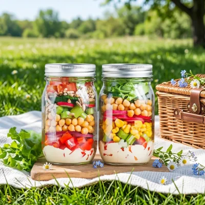 Wholesale Food Storage Mason Jar Jam Sauce Honey Canning Jars Container Wide Mouth Mason Jars 8oz 16oz with Metal Lids