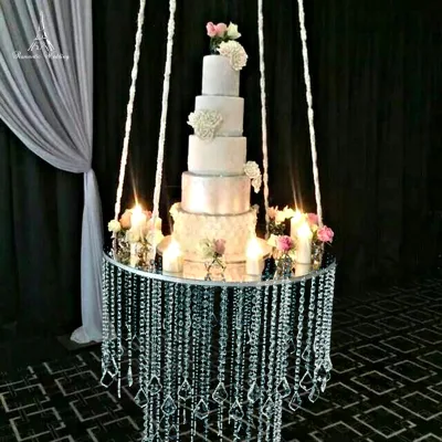 Wedding Cake Stand Crystal Cake Stands for Wedding Cakes With Crystal