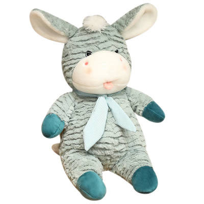 Cute Banana Green Donkey Plush Toy Claw Machine Wedding Throwing Doll Children's Day Gift Stuffed Animal Toy
