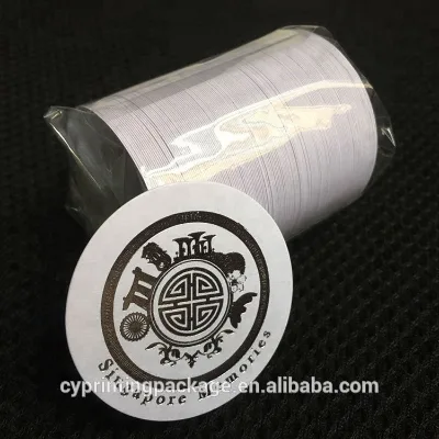 Emblossing logo Perfume Tester Paper Perfume test Strips