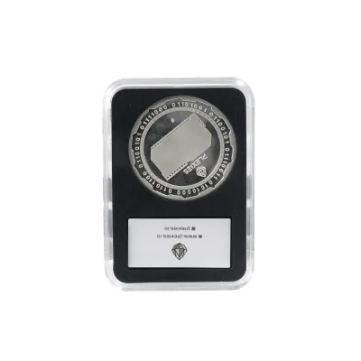 Custom PSB Self Lock Coin Capsules Coin Display Case with Floating Gasket Coin Collection Box Protector