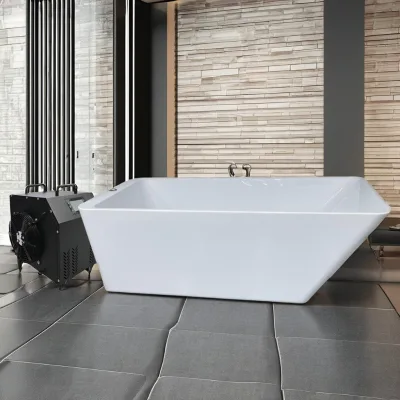 High Cost Effective Outdoor Cold Water Bath Acrylic Removable Ice Bath with Cooling and Filtration System