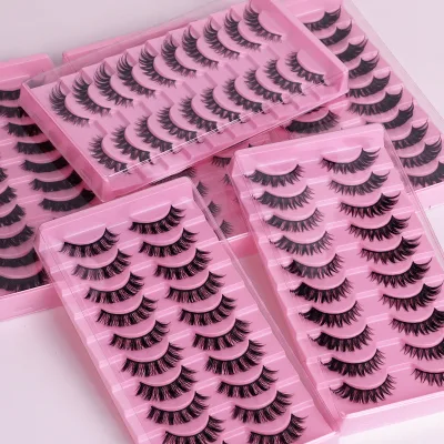 Wholesale Diy Eyelash Extension Kit Custom Logo Segment Mink Lash Clusters Book D Roll Private Label Cluster Lash