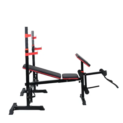 Bench Press Rack Home Gym Equipment Weightlifting Exercise Training Chair Set Squat Rack Multi-functional Combination Frame