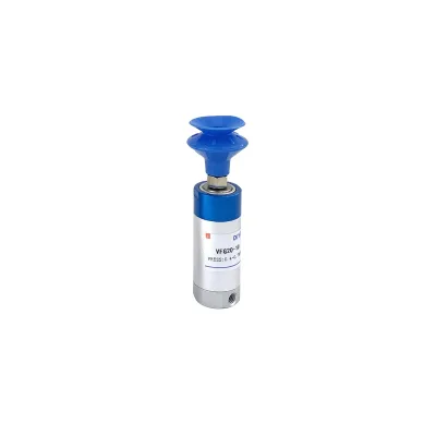 VFG20-10 VP Pneumatic Single Acting Aluminum Air Cylinder Retractable Vacuum Chuck for 3C Electronics Handling