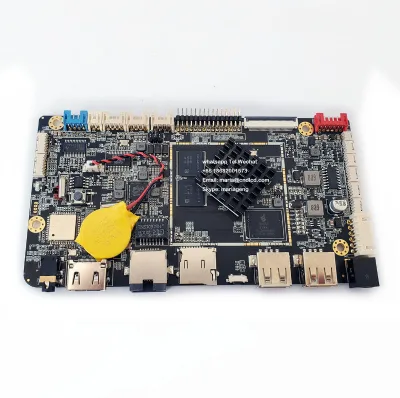 android motherboard mainboard with wireless 4G LTE module Linux RS232 RJ45 android11 for advertising digital signage display