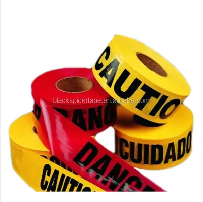 Underground PE Metal Wire Tracer Warning Belt PE Warning Tape