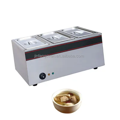Kitchen Equipment Intelligent Temperature Control Food Warmer Electric Buffet Bain Marie/restaurant Equipment