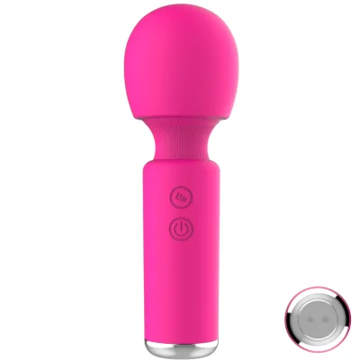 10-freq Vibration Magnetic Charging Tide AV Stick Silicone Vibration Adult Female Masturbation Massage Stick Adult Products